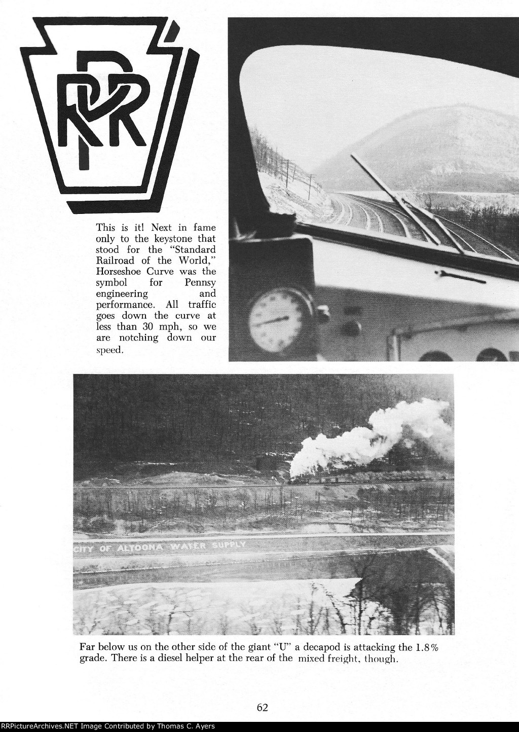 PRR "Altoona Interlude," Page 62, 1949